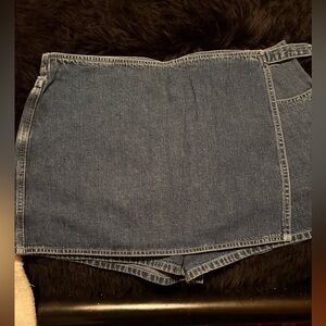 Dkny Denim Blue Skort